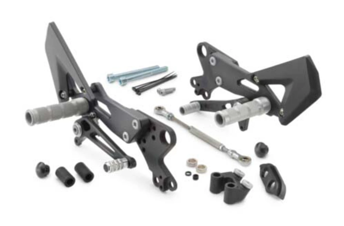 KTM Factory footpeg system