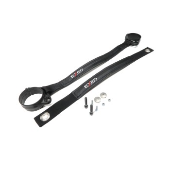 Extreme Parts EXED® Parts - Front &amp; Back Lift Strap Kit for KTM EXC 2020-2023 - Black